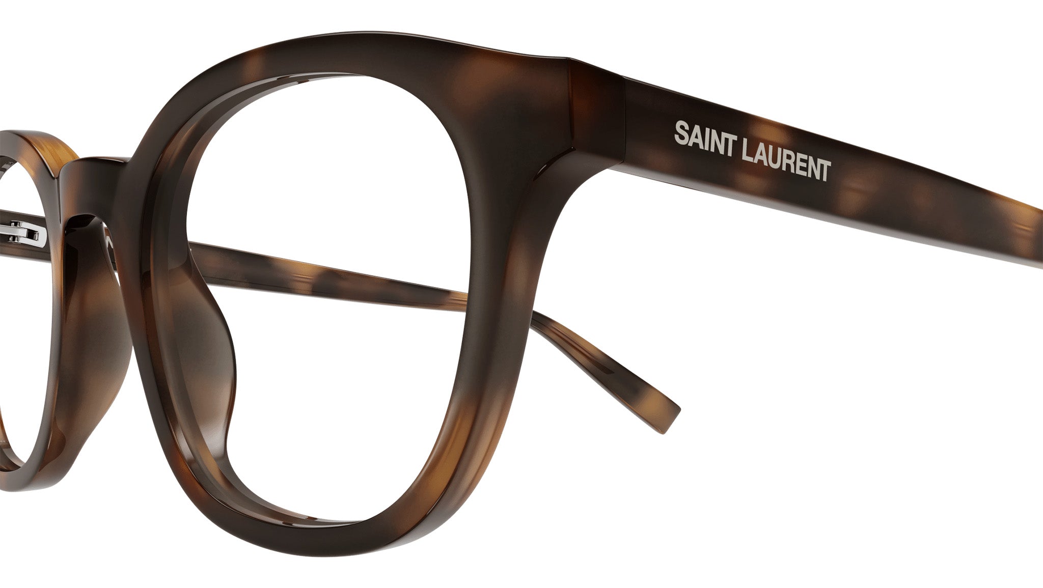 Occhiali da vista SAINT LAURENT SL588 Shiny medium havana