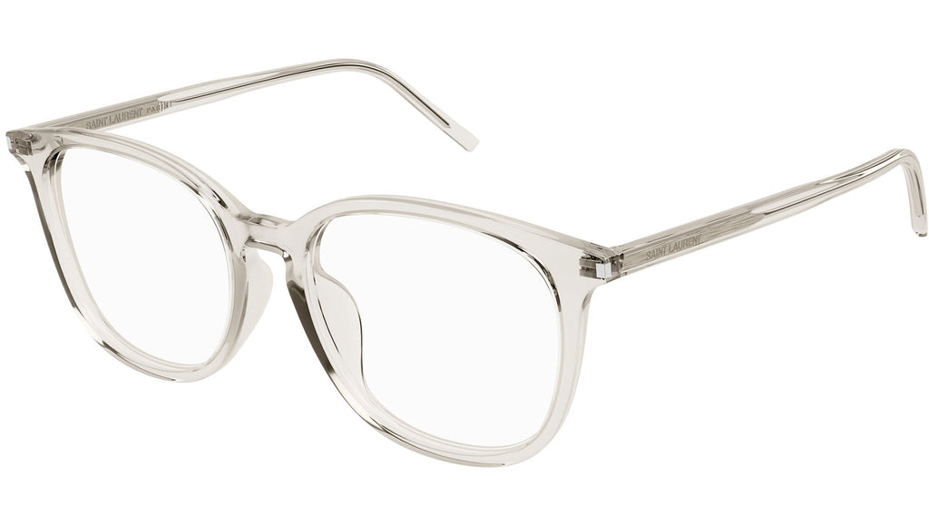Occhiali da vista SAINT LAURENT SL724/F Shiny transparent cream