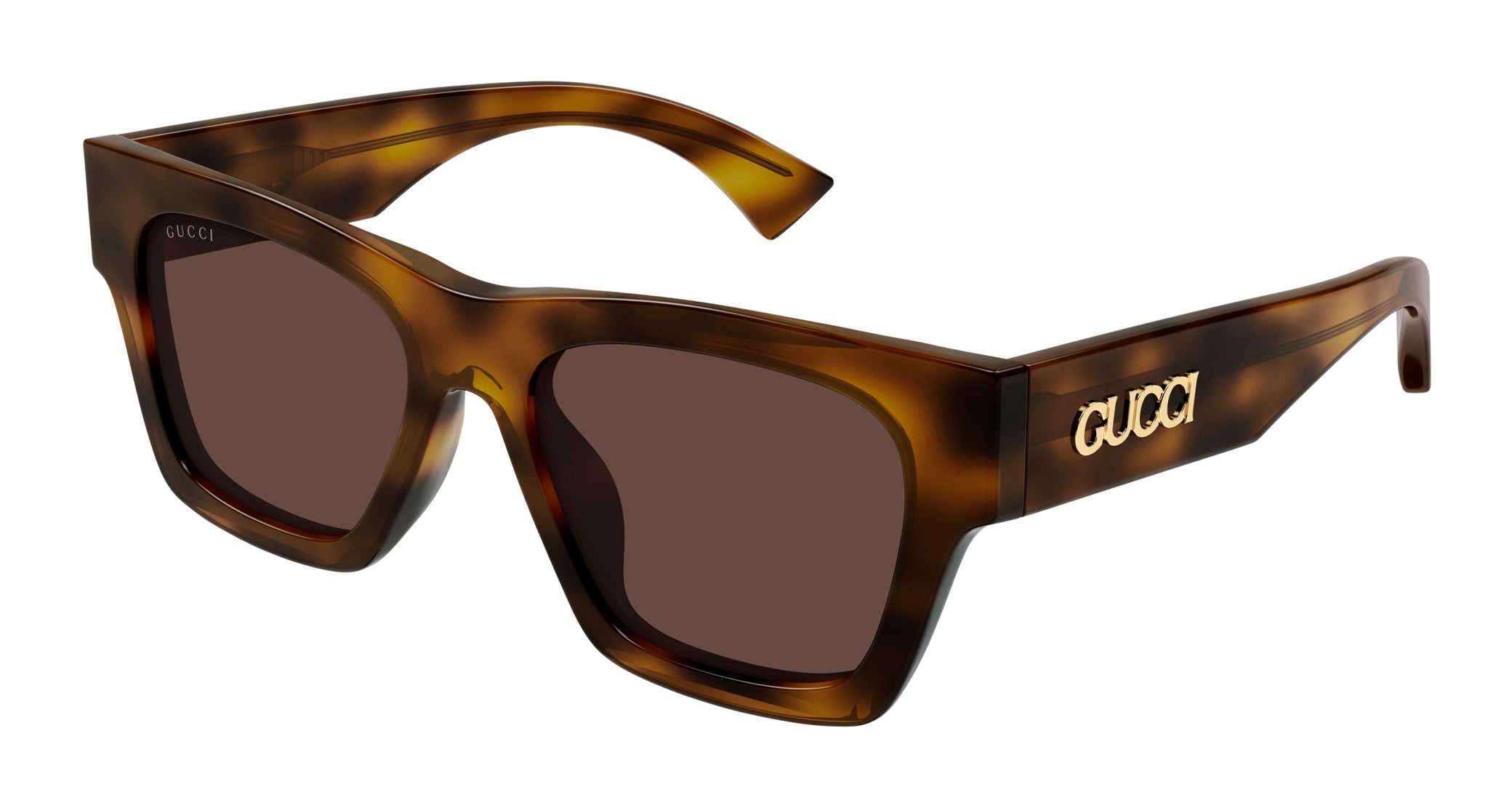 Occhiali da sole GUCCI GG1835S Shiny medium brown havana