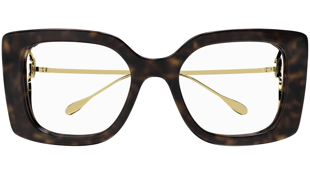 Occhiali da vista GUCCI GG1567O Shiny dark havana
