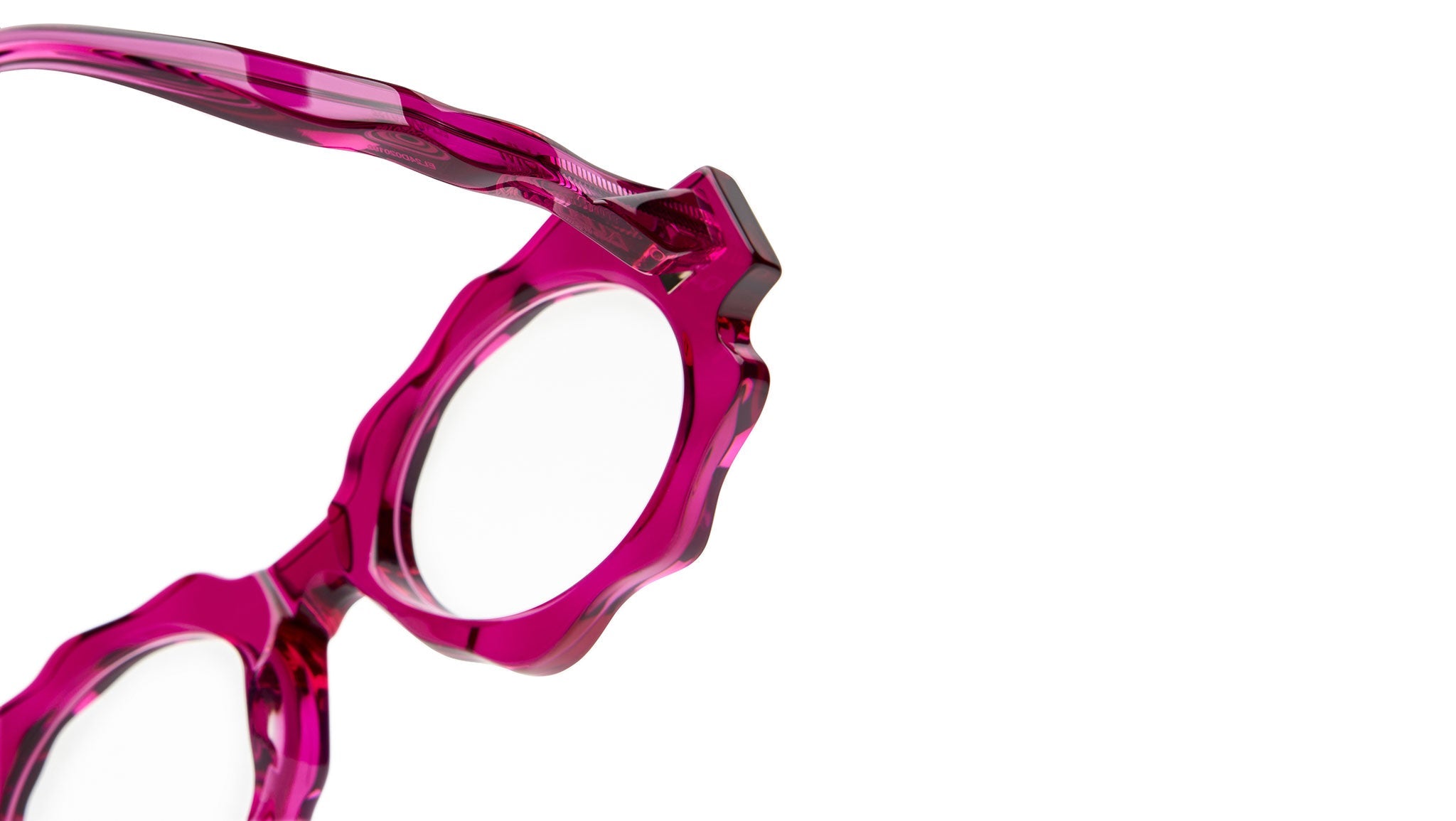 Occhiali da vista KUBORAUM G7 Transparent fuchsia