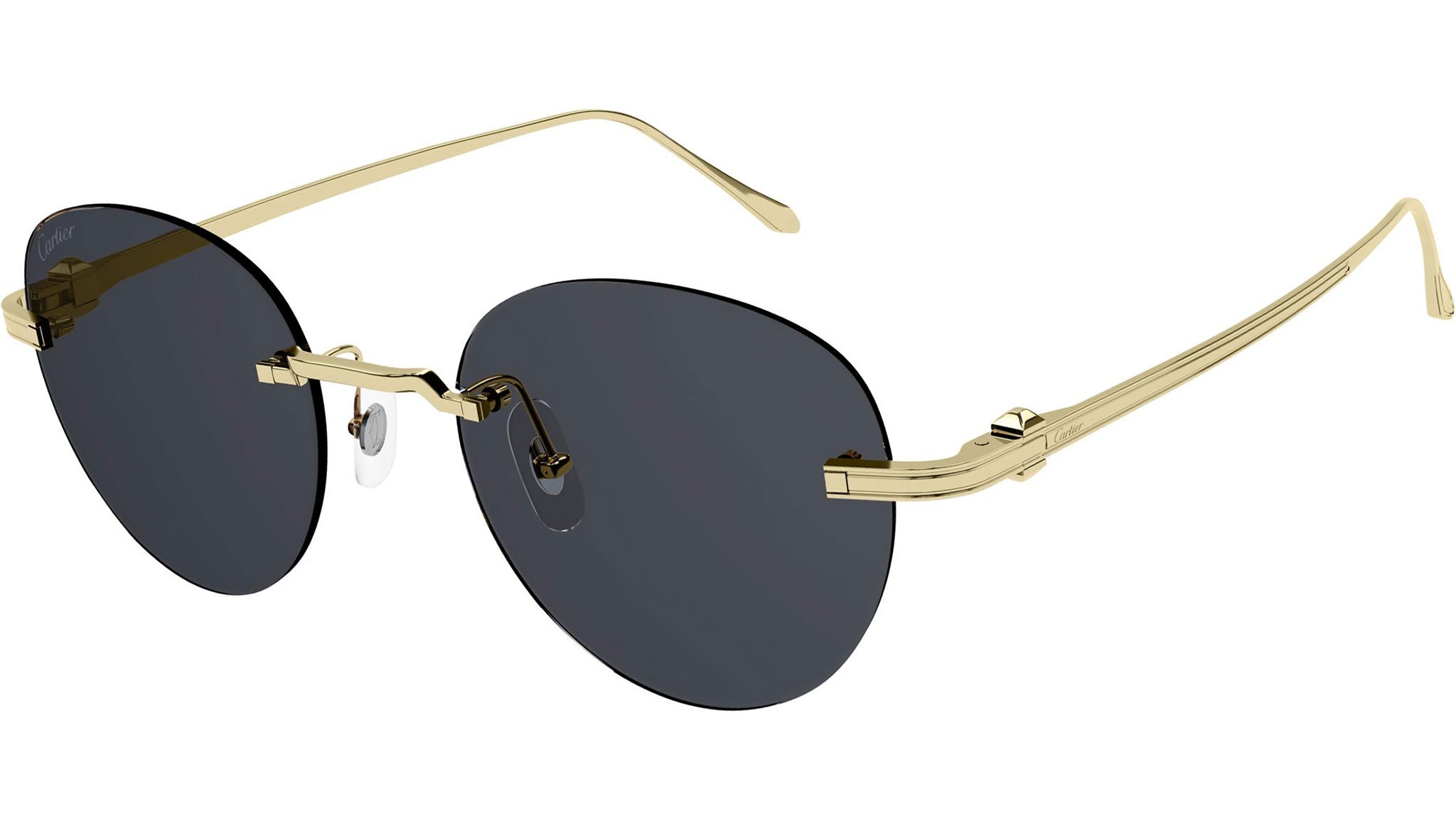 Occhiali da sole CARTIER CT0331S Smooth golden finish