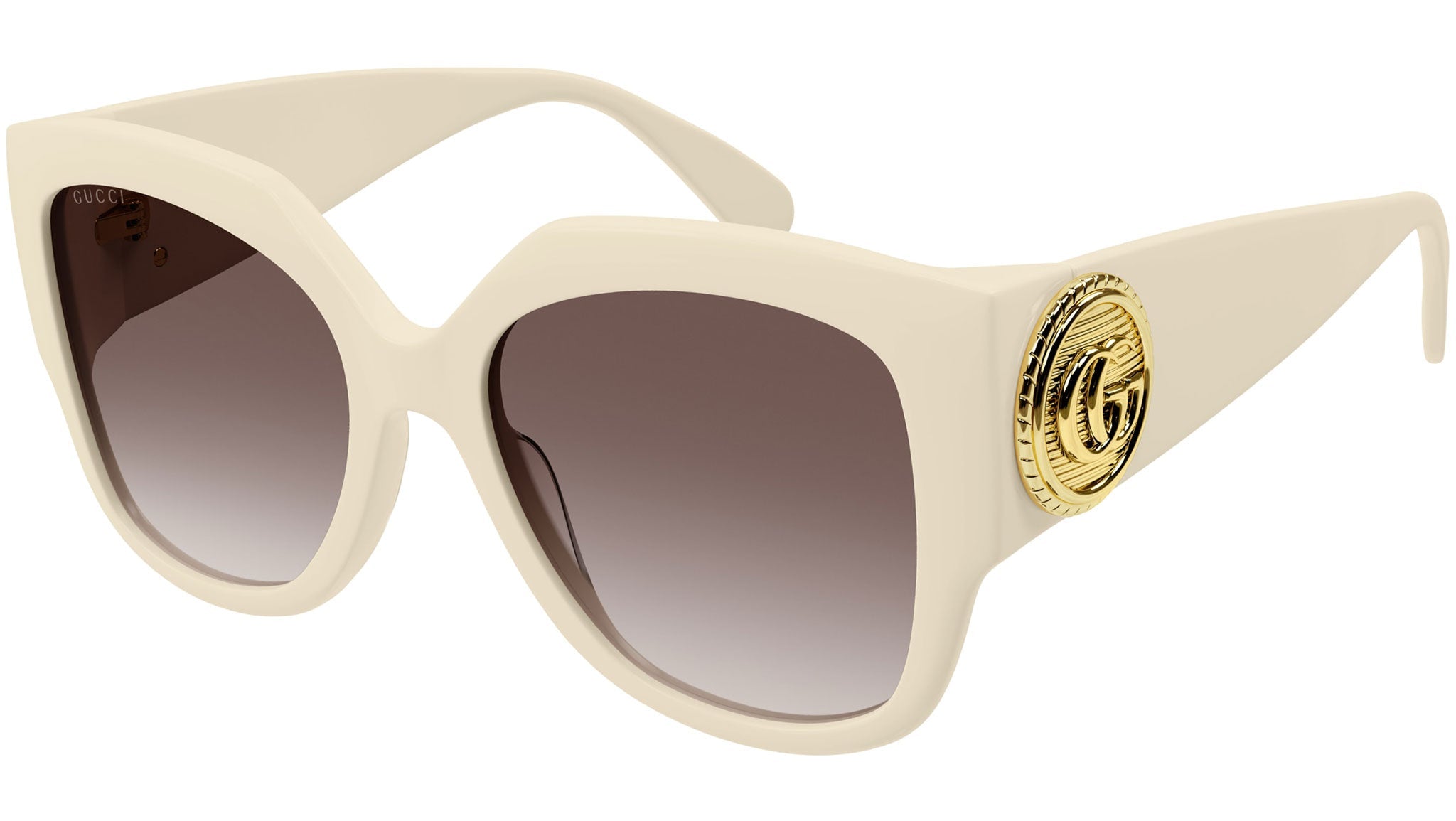 Occhiali da sole GUCCI GG1407S Shiny solid ivory