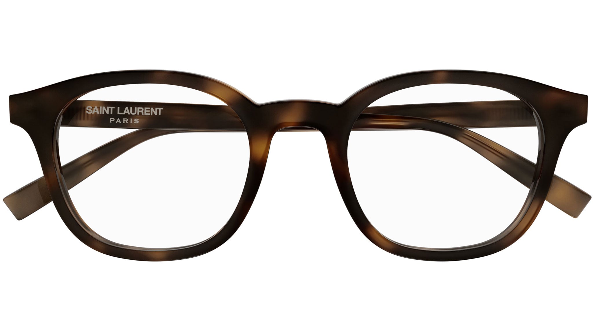 Occhiali da vista SAINT LAURENT SL588 Shiny medium havana