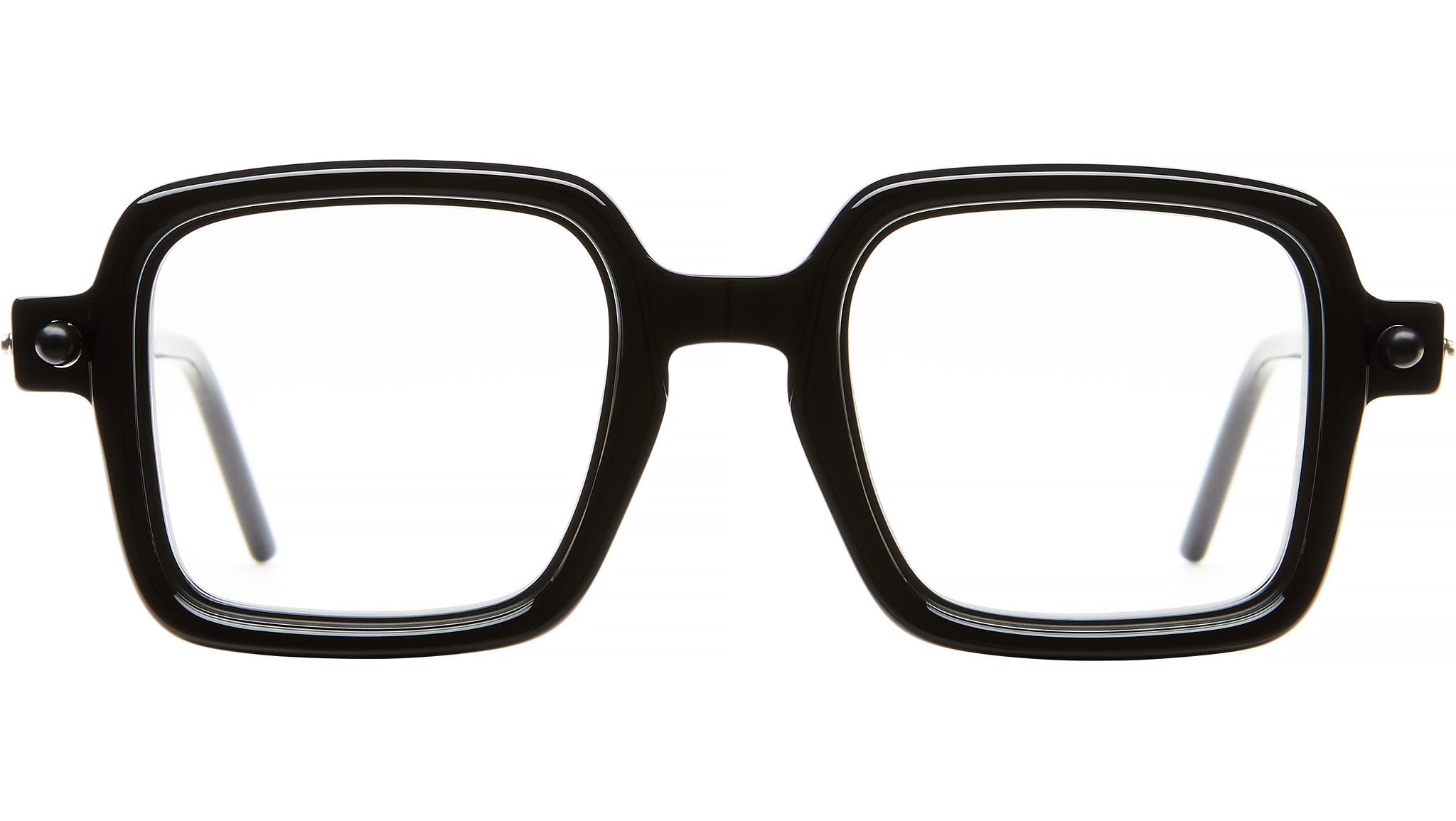 Occhiali da sole KUBORAUM P21 Black shine ivory black shine