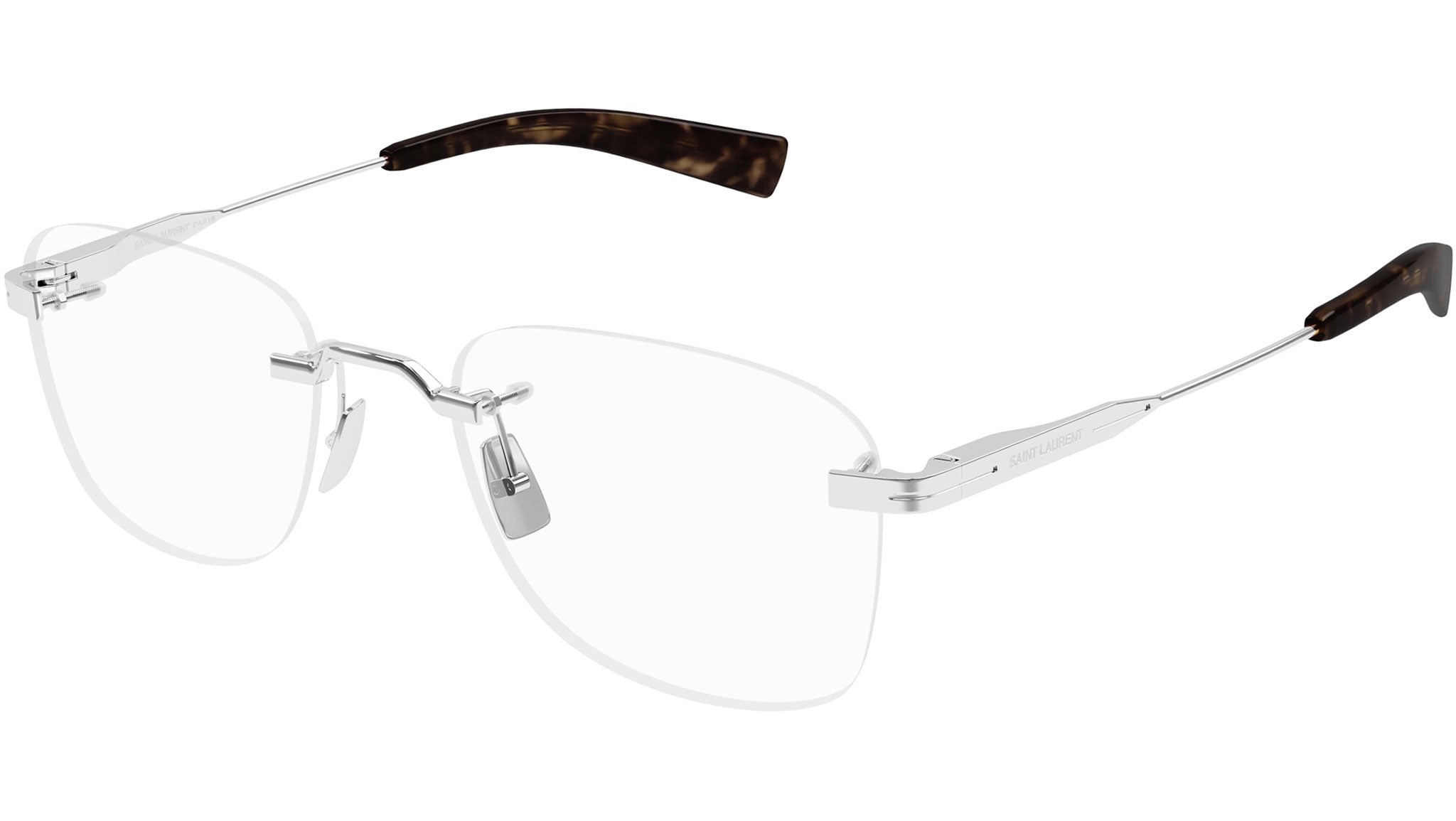 Occhiali da vista SAINT LAURENT SL744 Shiny silver