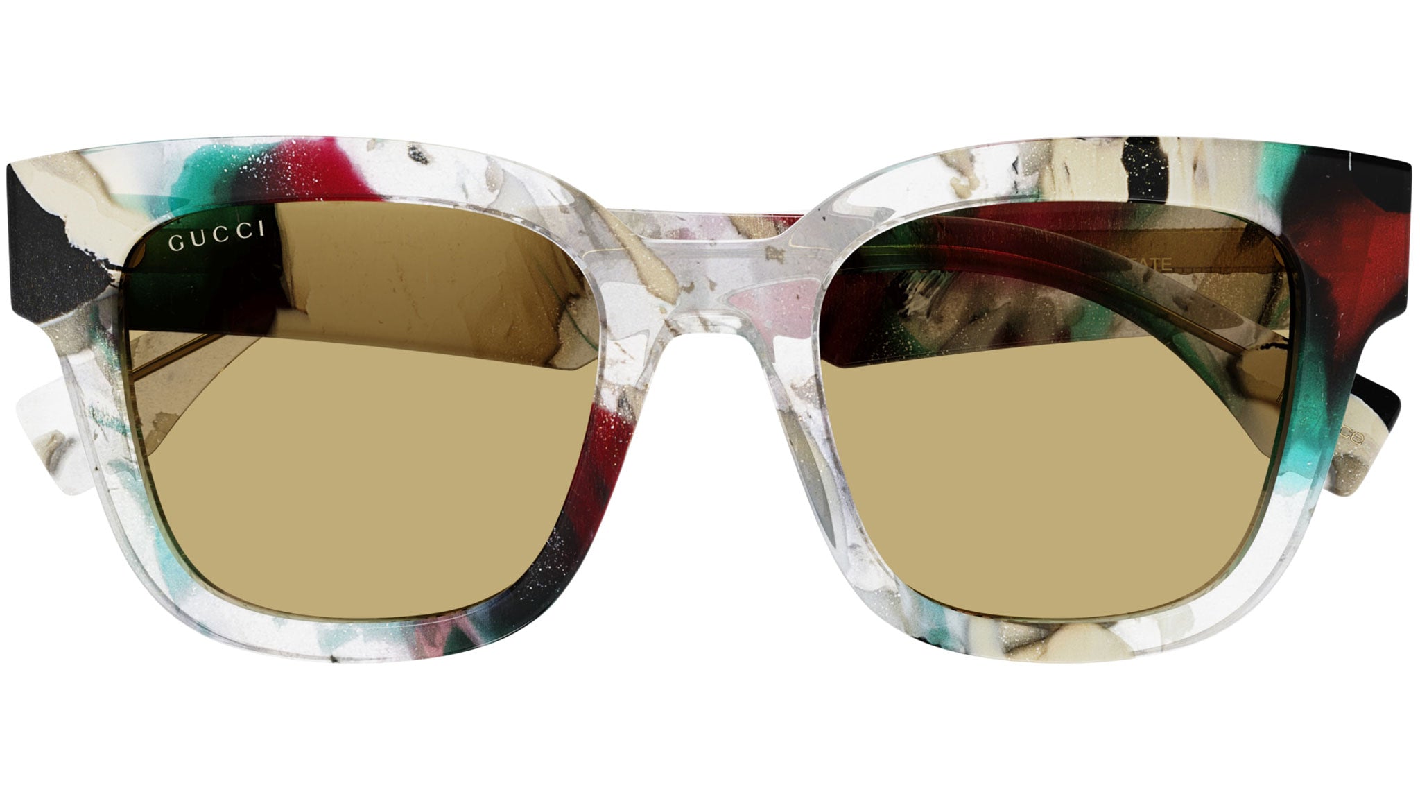 Occhiali da sole GUCCI GG1624S Shiny glitter web crystal