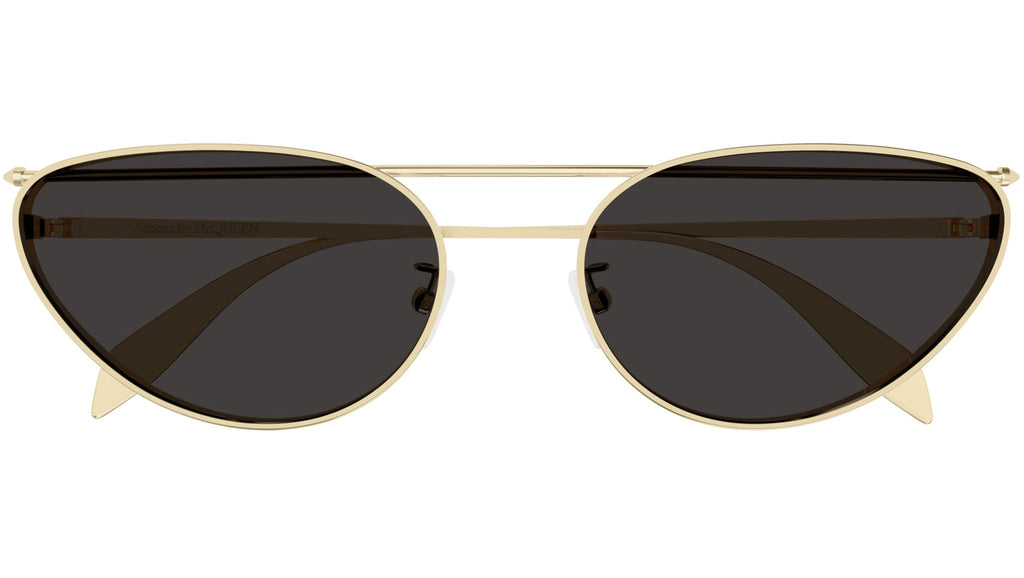 Occhiali da sole ALEXANDER MCQUEEN AM0424S Shiny light gold