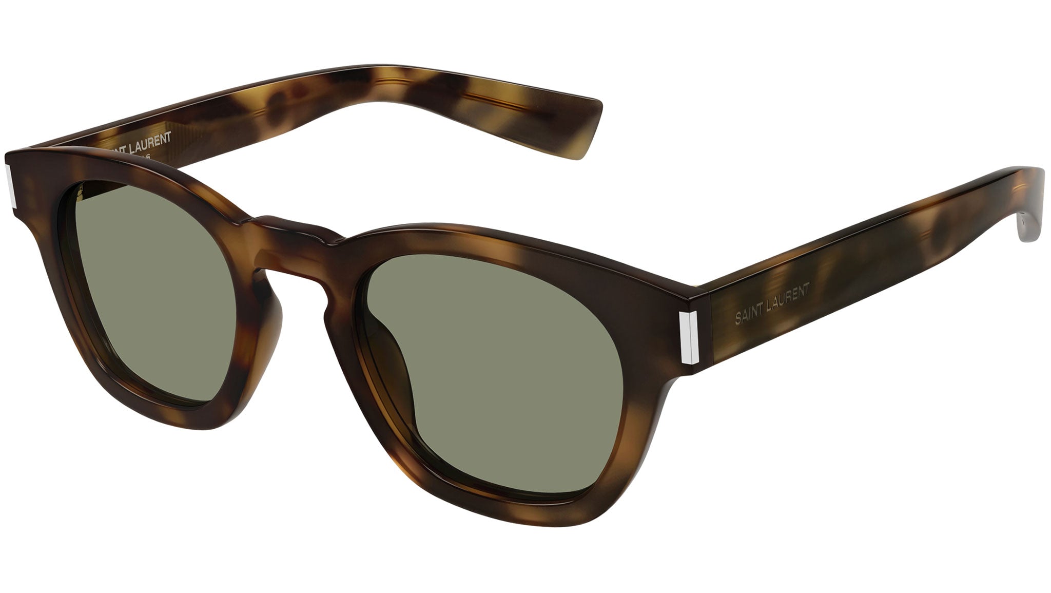Occhiali da sole SAINT LAURENT SL746 Shiny medium havana