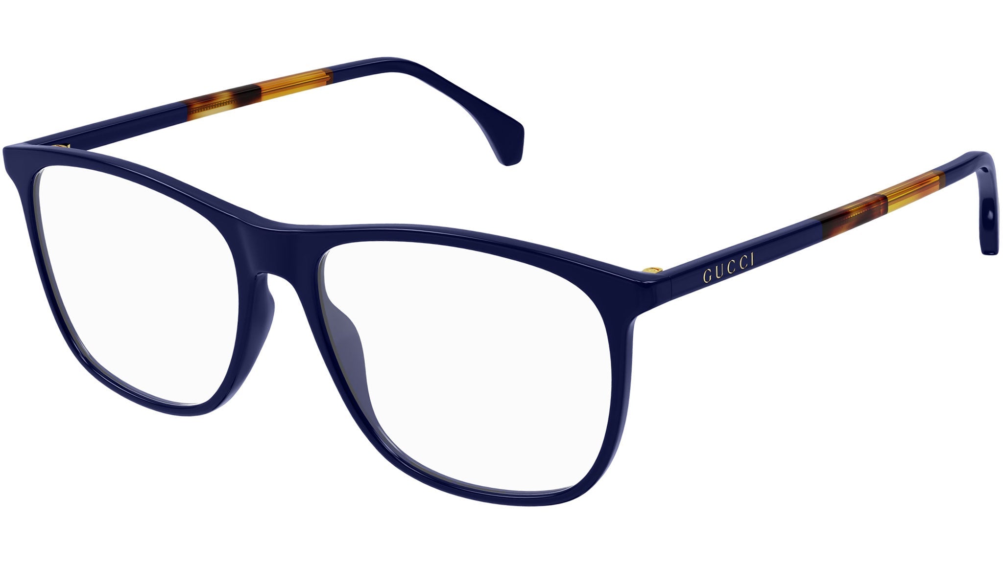 Occhiali da vista GUCCI GG0554O Shiny solid dark blue