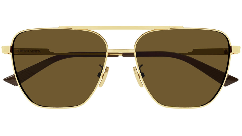 Occhiali da sole BOTTEGA VENETA BV1236S Shiny gold