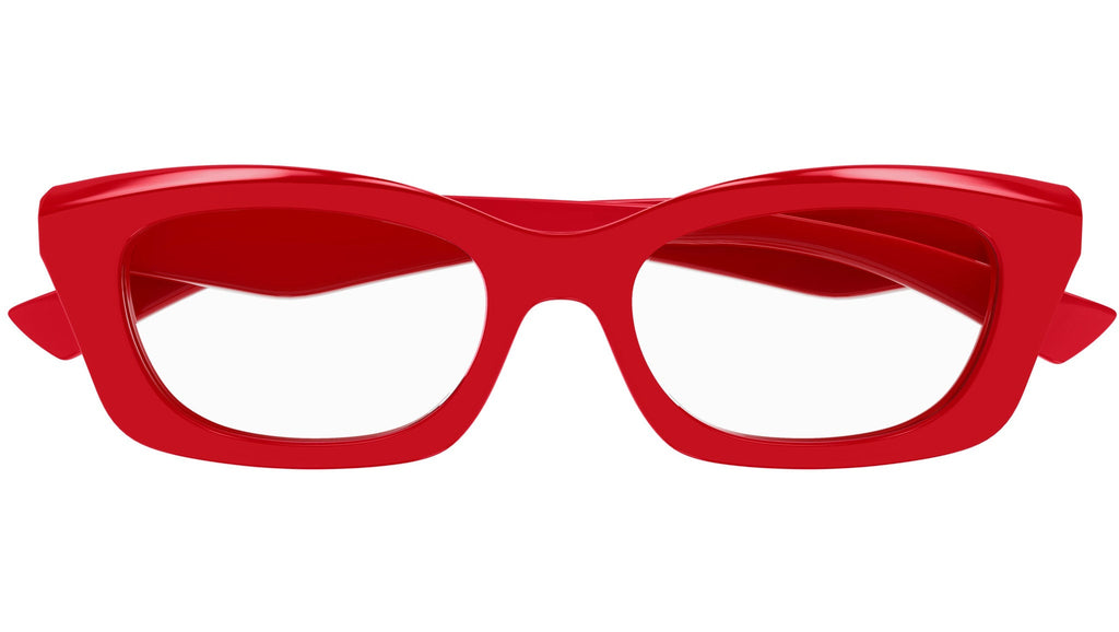 Occhiali da vista ALEXANDER MCQUEEN AM0474O Shiny solid red