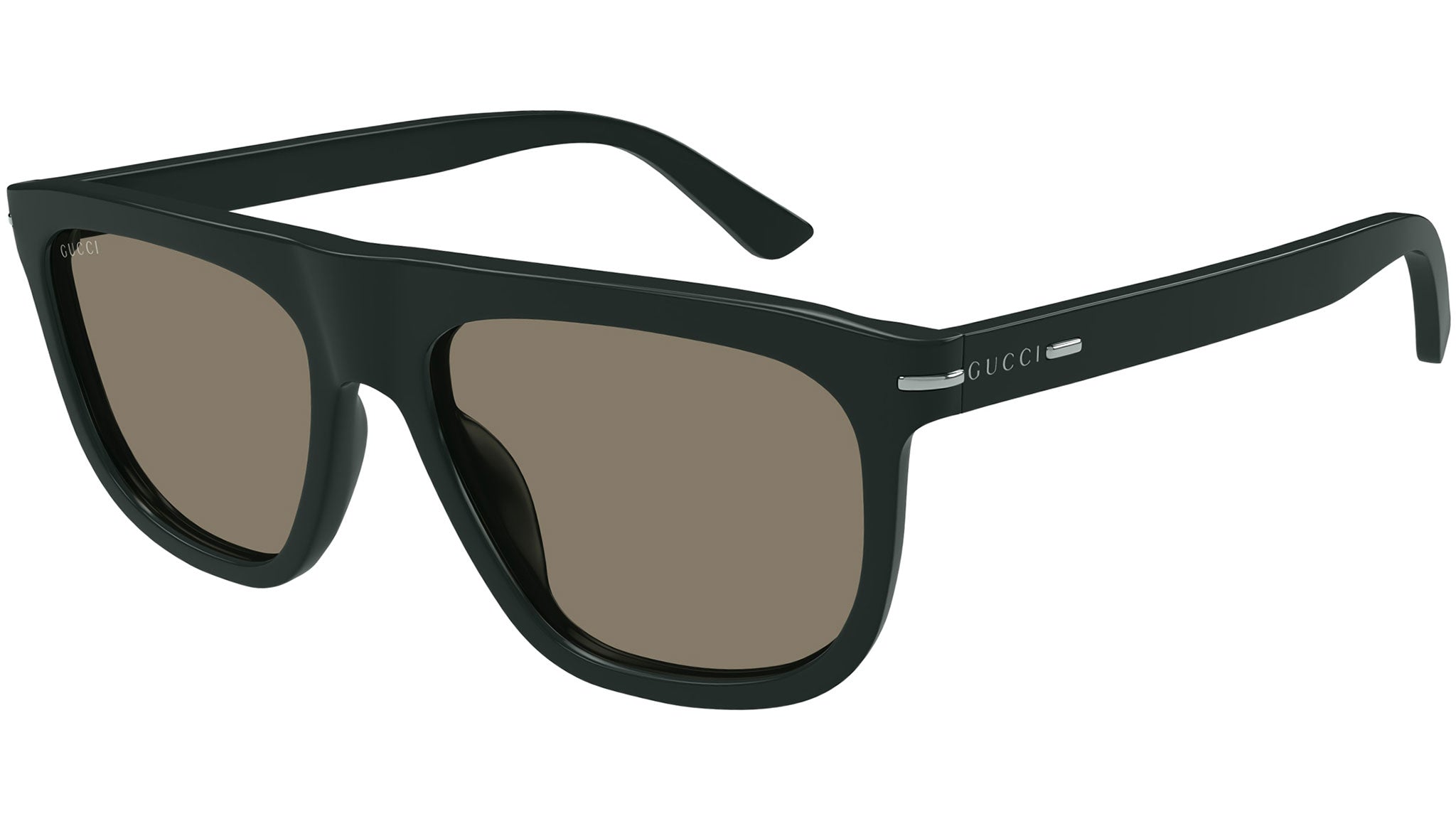 Occhiali da sole GUCCI GG1726S Shiny solid dark green