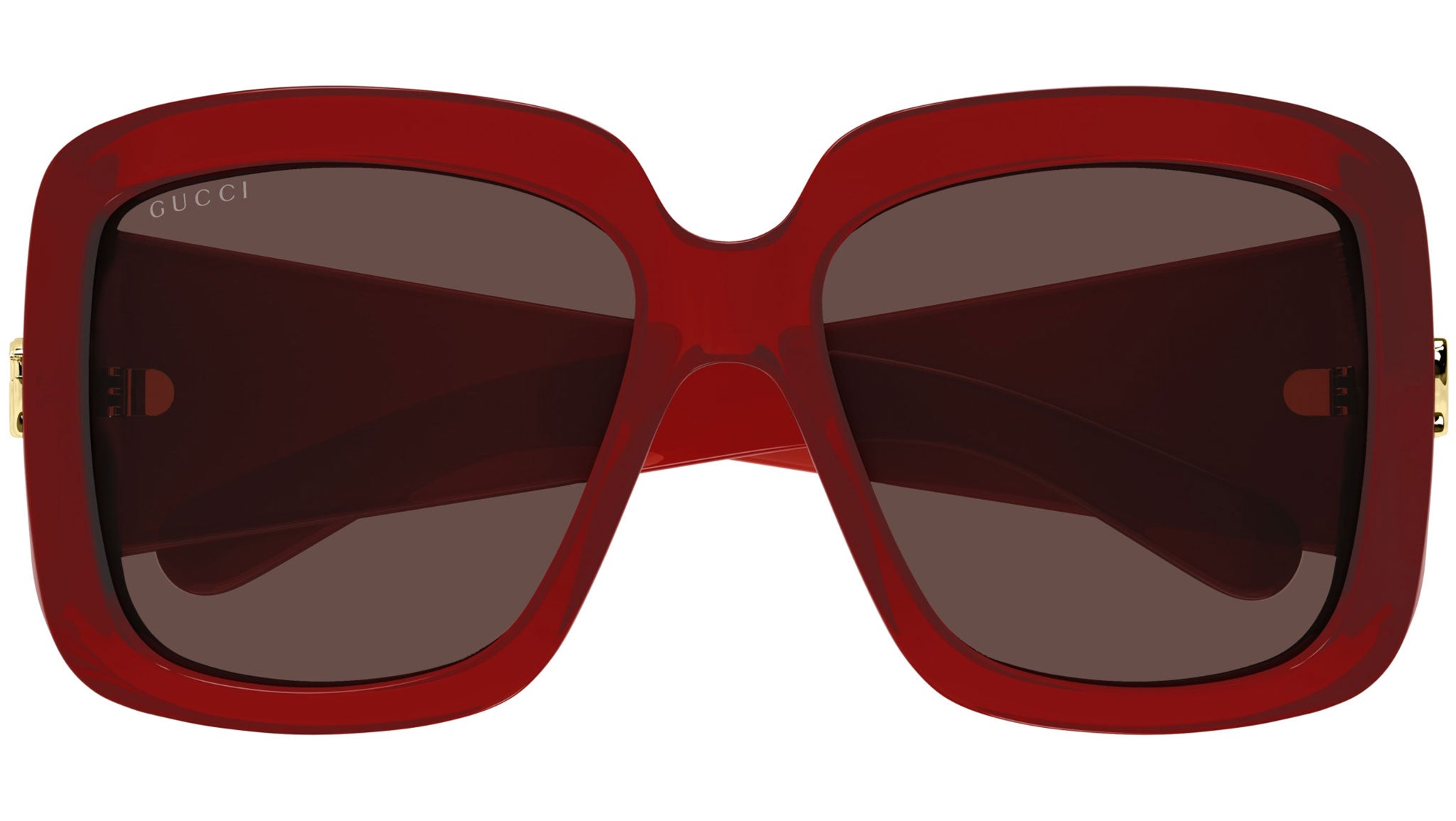 Occhiali da sole GUCCI GG1402S Shiny transparent burgundy