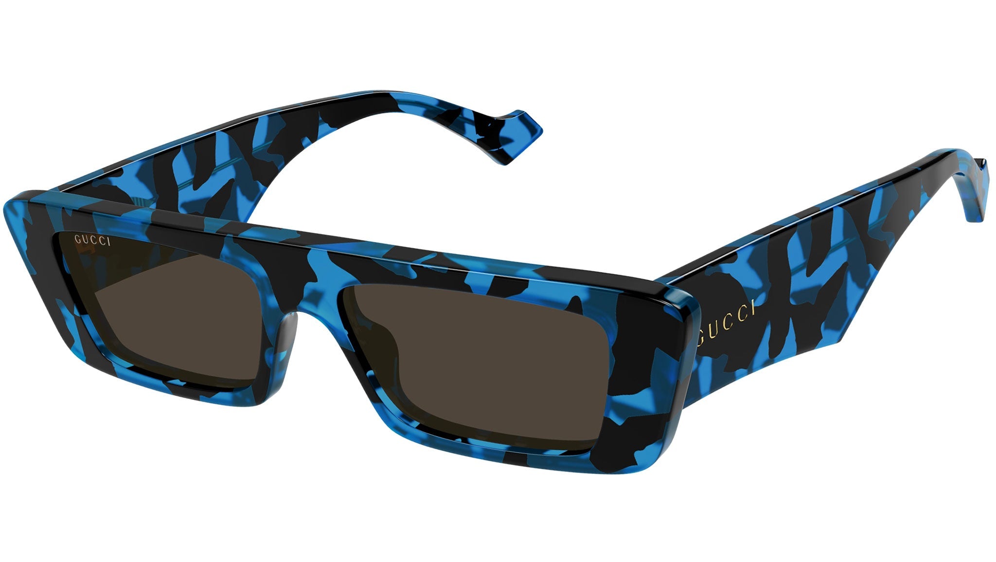 Occhiali da sole GUCCI GG1331S Shiny spotted black turquoise havana