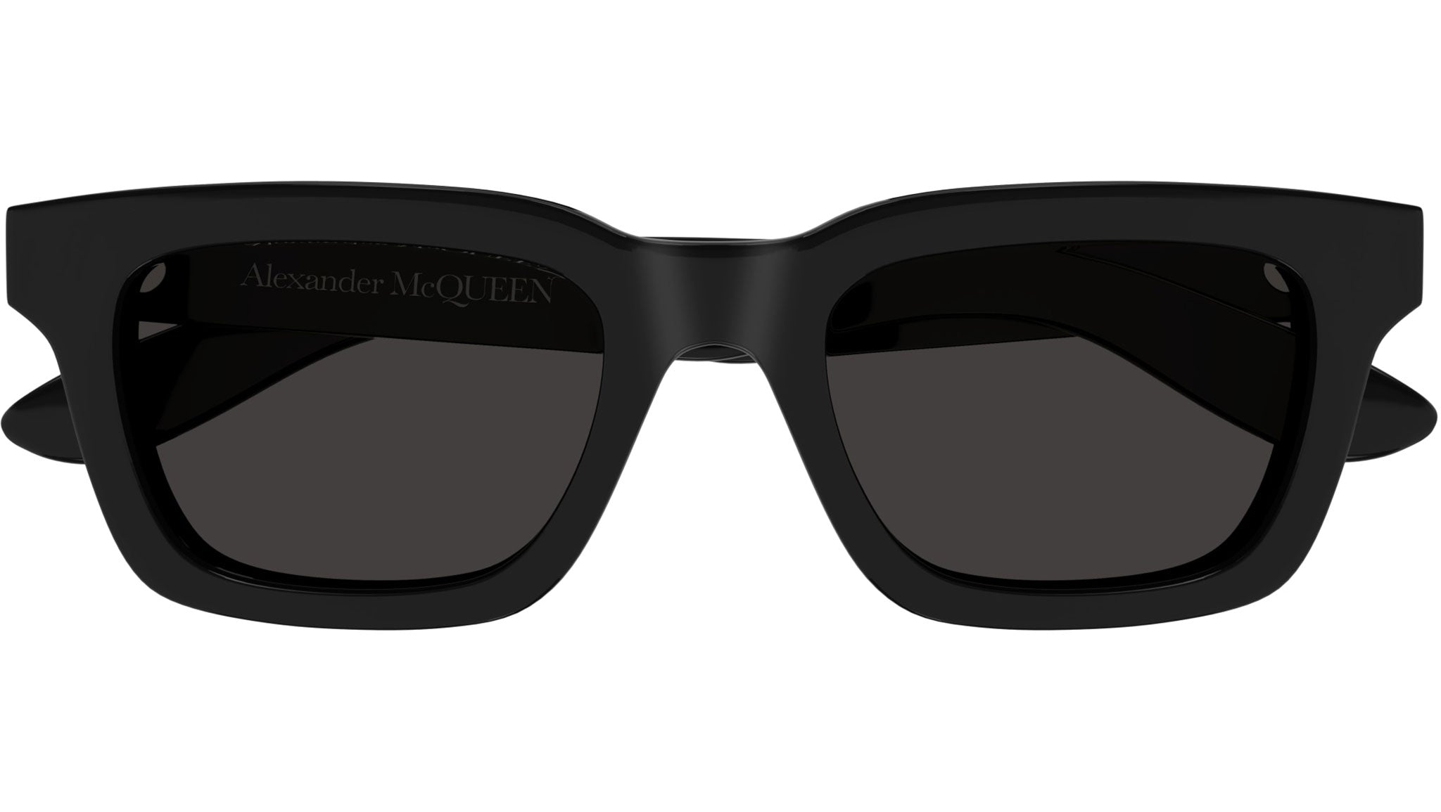 Occhiali da sole ALEXANDER MCQUEEN AM0392S Shiny solid black