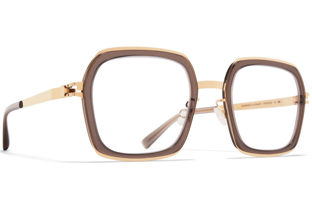 Occhiali da vista MYKITA DELFINA A83 Champagne Gold Clear Ash