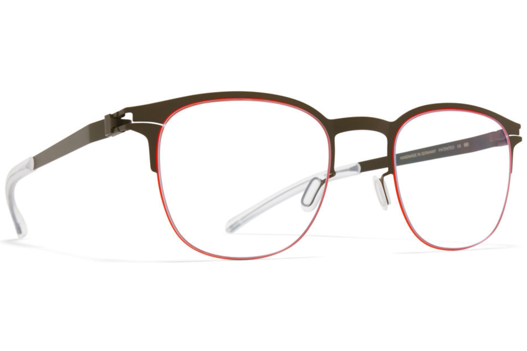 Occhiali da vista MYKITA NEVILLE Camougreen Tangerine