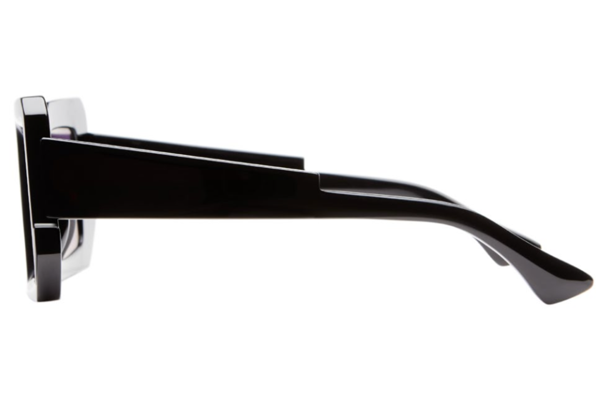 Occhiali da sole KUBORAUM R3 Black Shine Cut