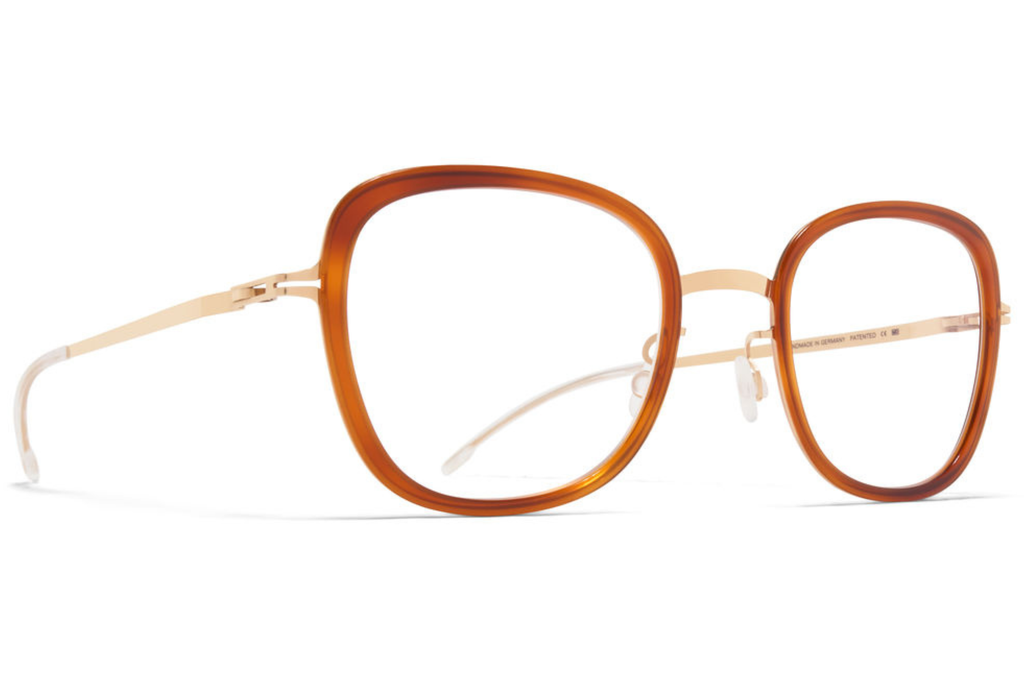 Occhiali da vista MYKITA ALIN A99-Champagnegold Soft Havana
