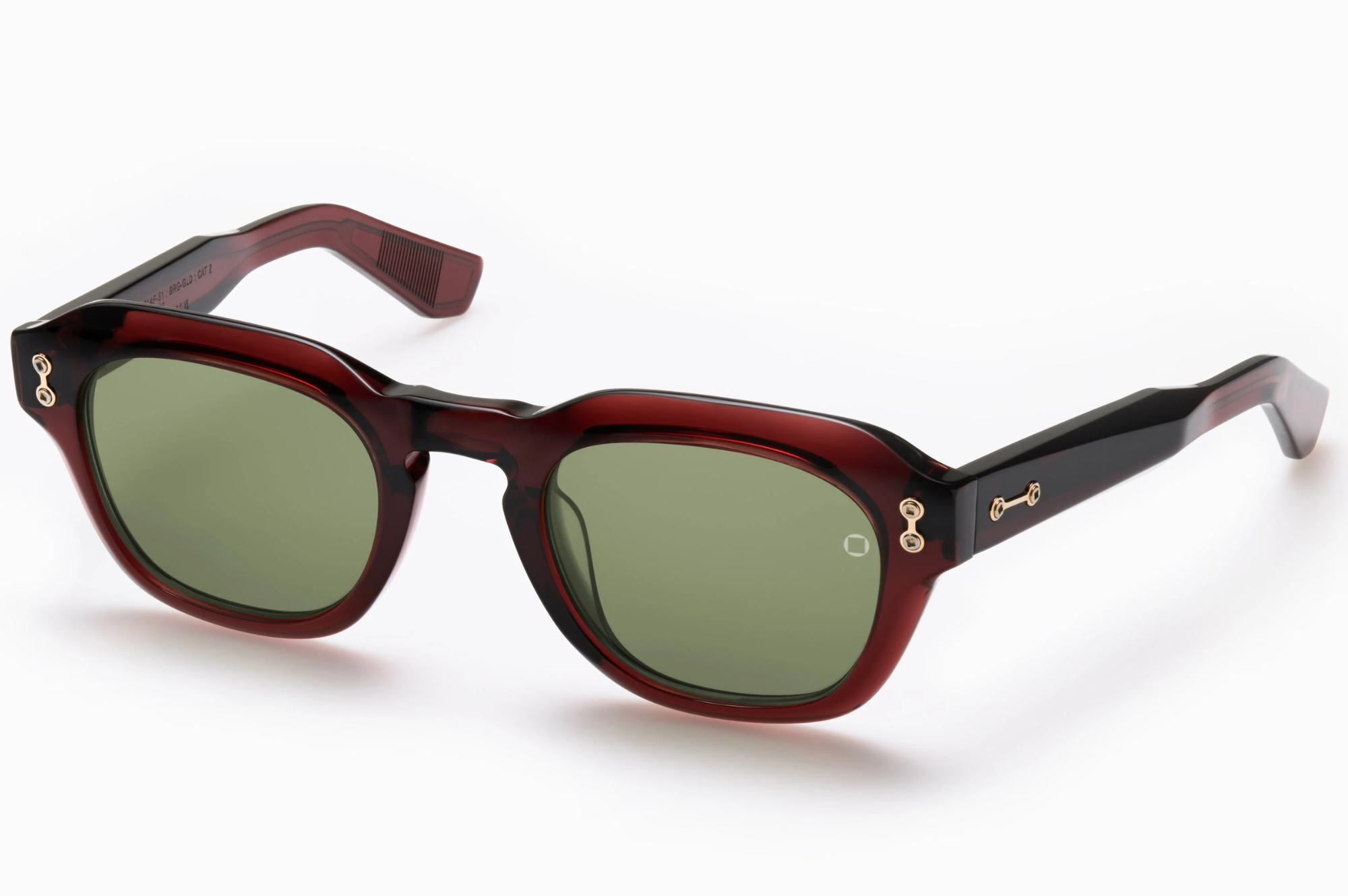 Occhiali da sole AKONI BLAZE 51 Crystal Burgundy