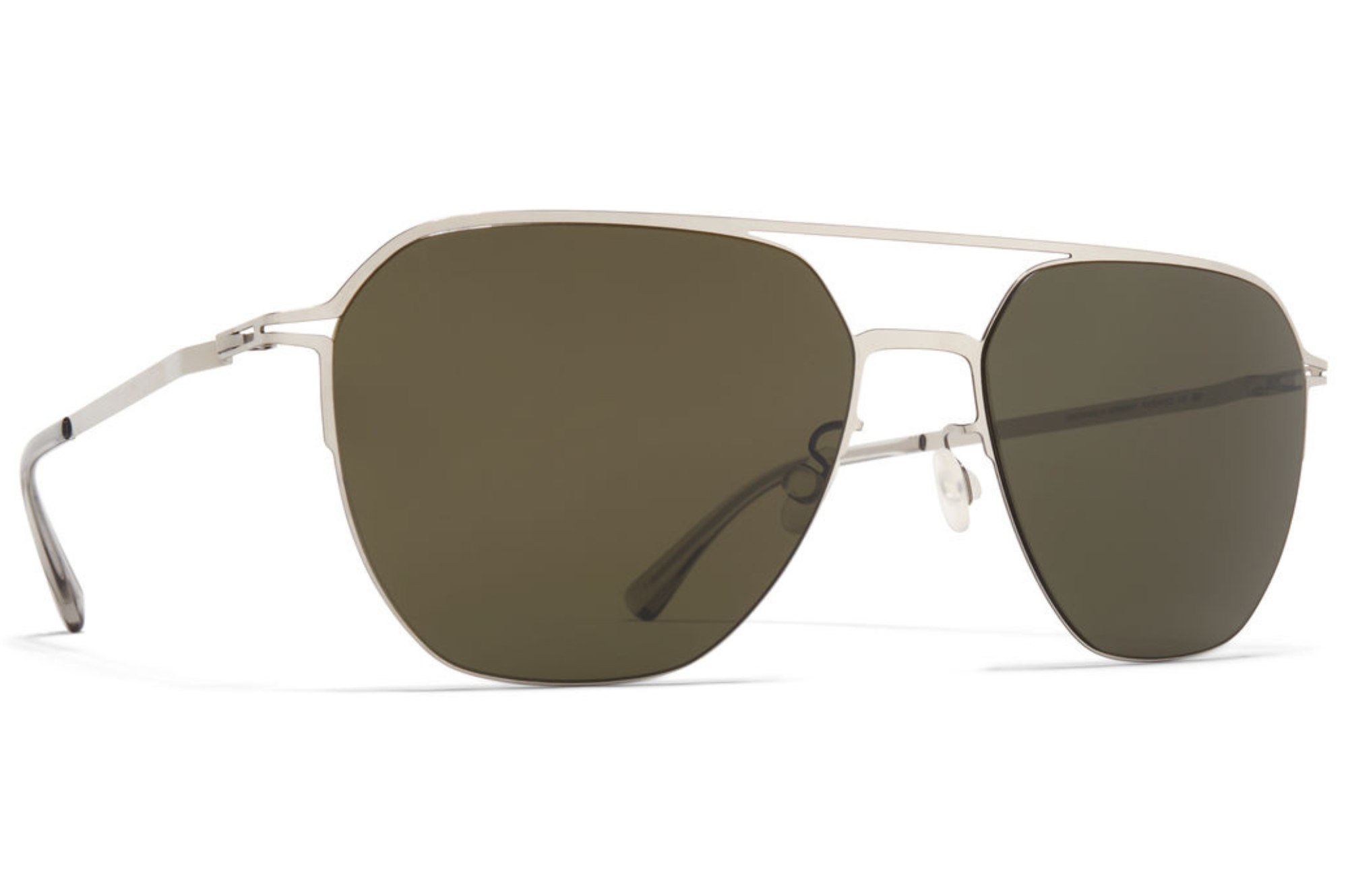 Occhiali da sole MYKITA AMOS Shiny Silver
