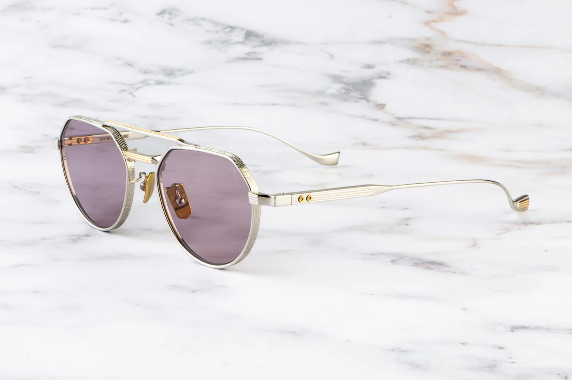 Occhiali da sole Cutler And Gross Draycott 1426 Silver Gold