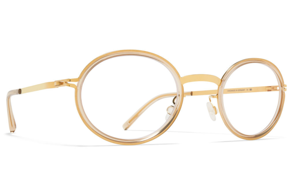 Occhiali da vista MYKITA BERTHOLD A98-Glossygold Desert Haze