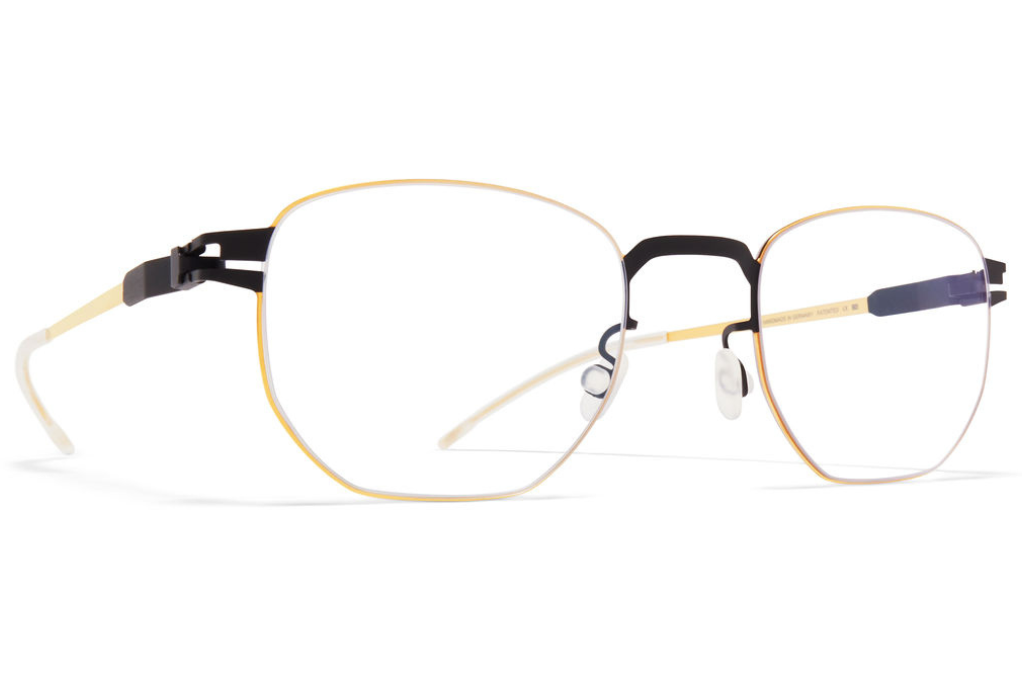 Occhiali da vista MYKITA ROSCOE Black Glossy Gold