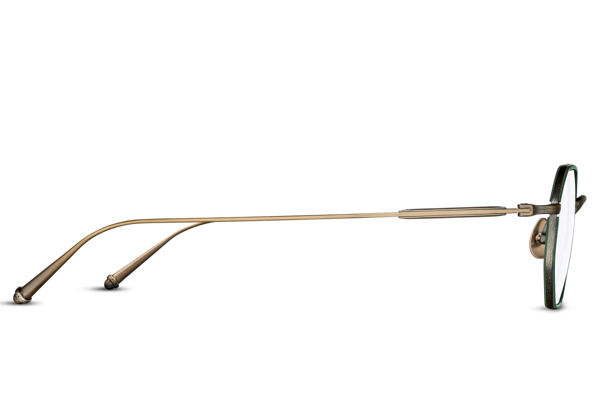 Occhiali da vista MATSUDA M3086-I Antique Gold - Bottle Green