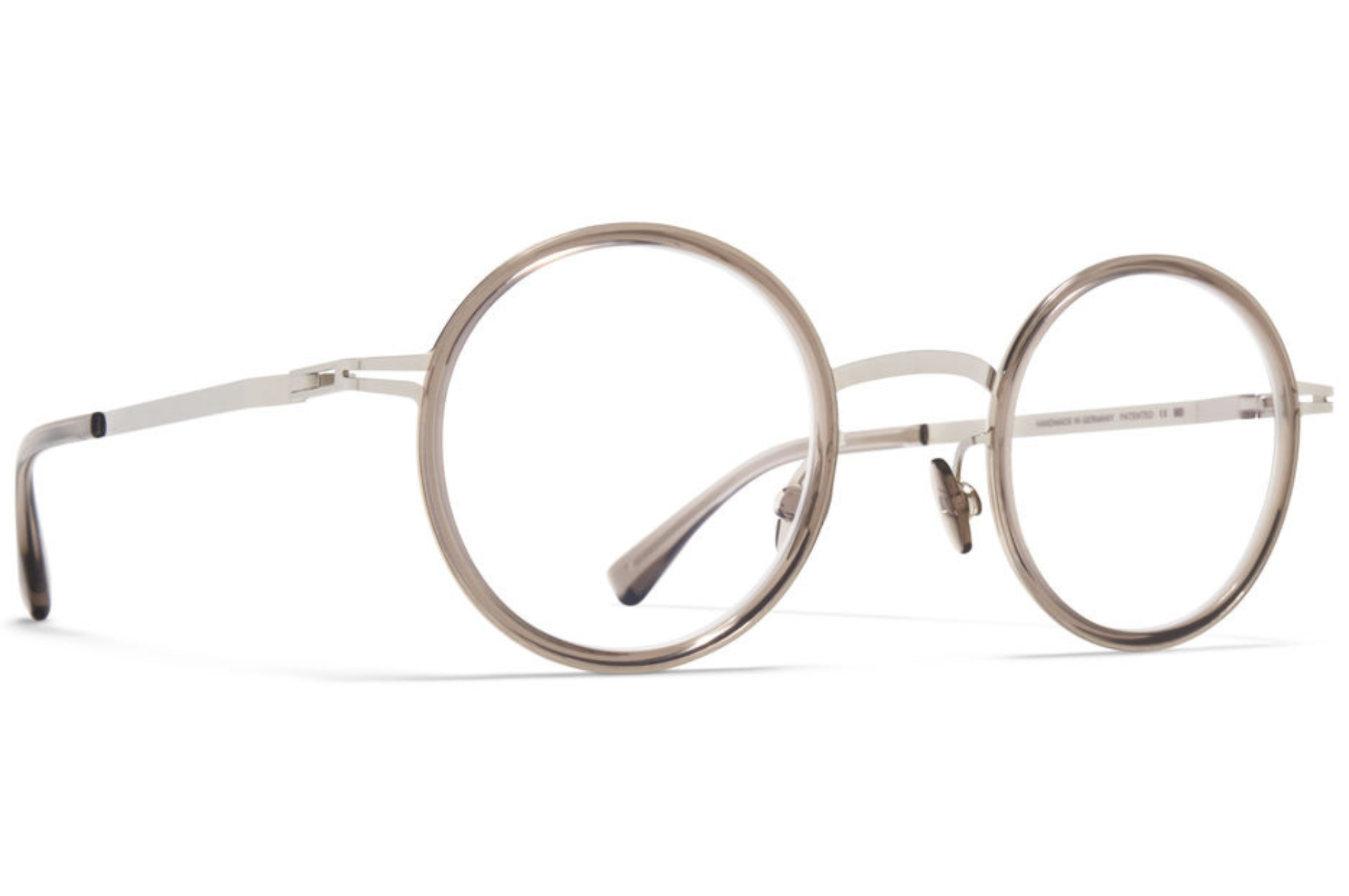 Occhiali da vista MYKITA EETU A74-Shiny Silver Clear Ash