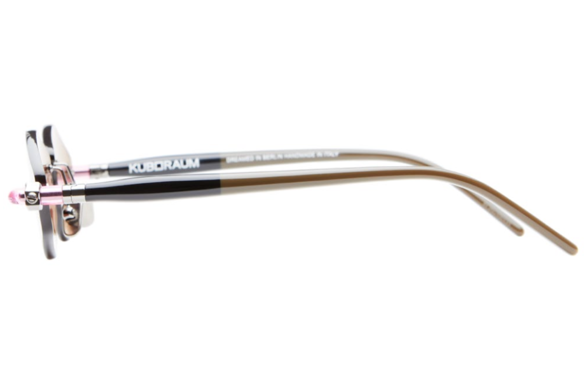 Occhiali da sole KUBORAUM P60 Gunmental Black Shine