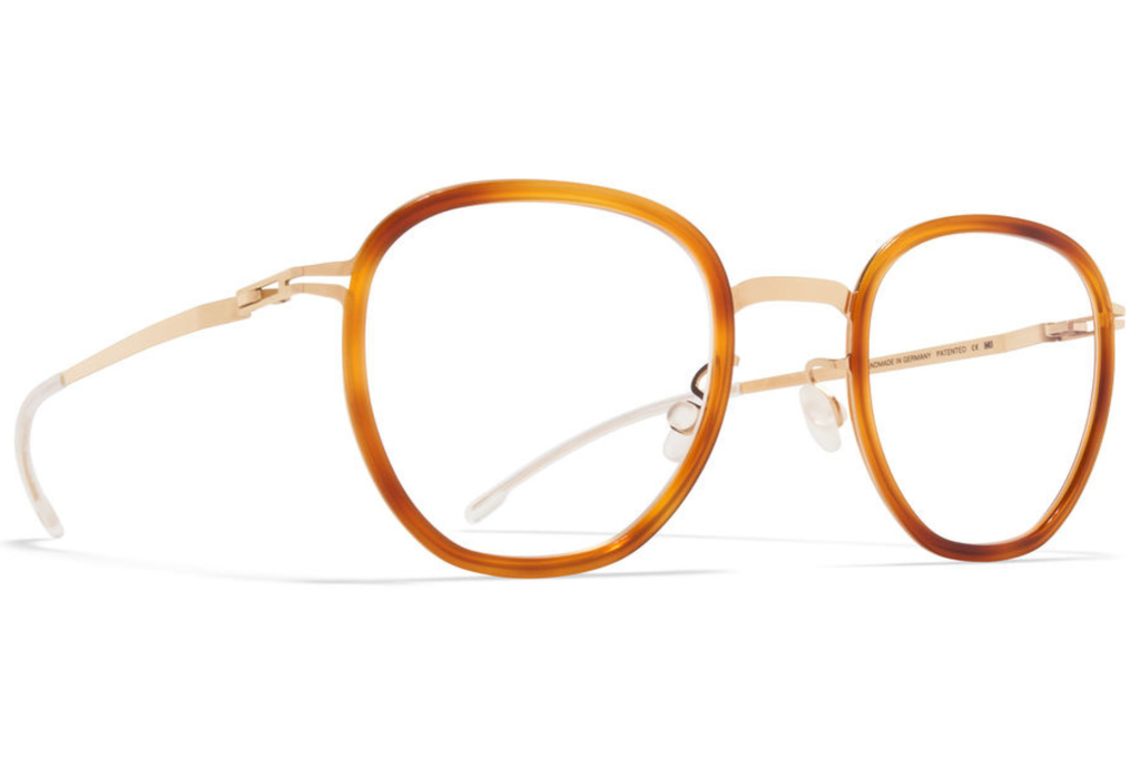 Occhiali da vista MYKITA KIVA A99-Champagnegold Soft Havana
