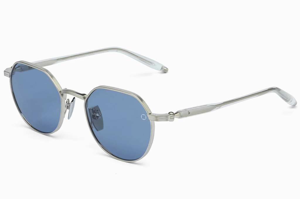 Occhiali da sole AKONI THEMIS Brushed Silver