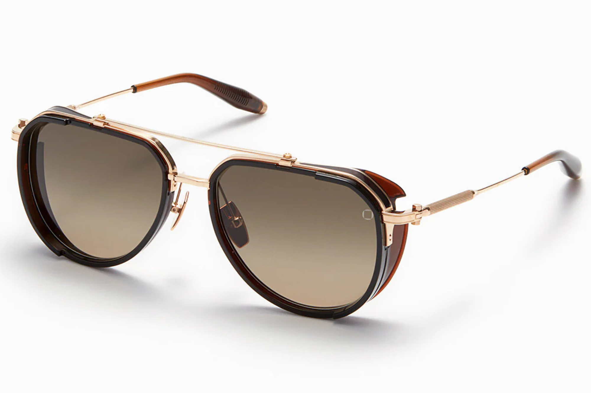 Occhiali da sole AKONI ECHO Crystal Brown