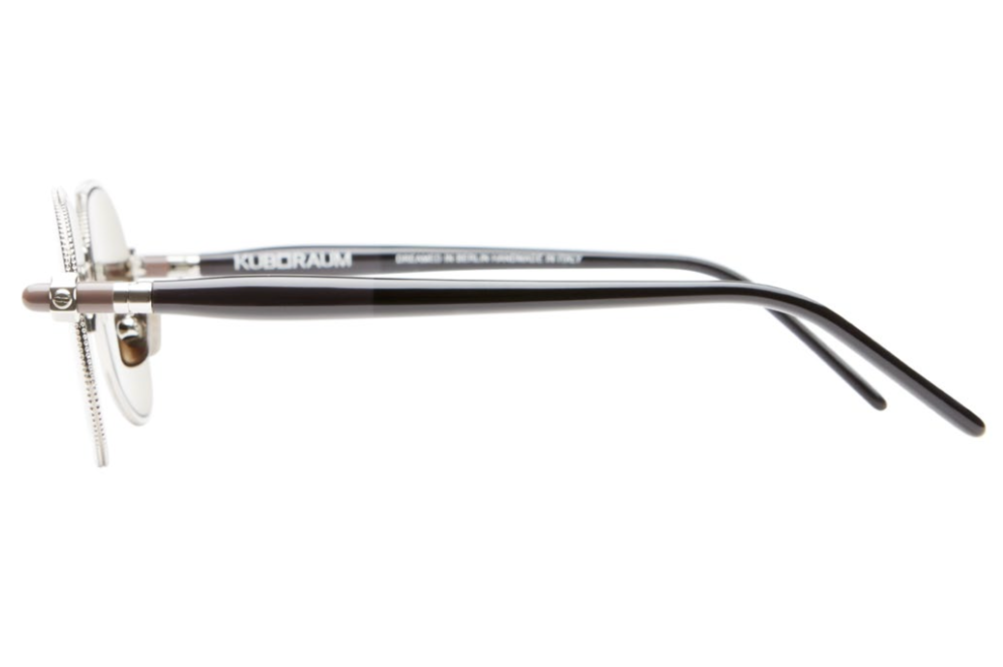 Occhiali da sole KUBORAUM P74 Silver Black Shine