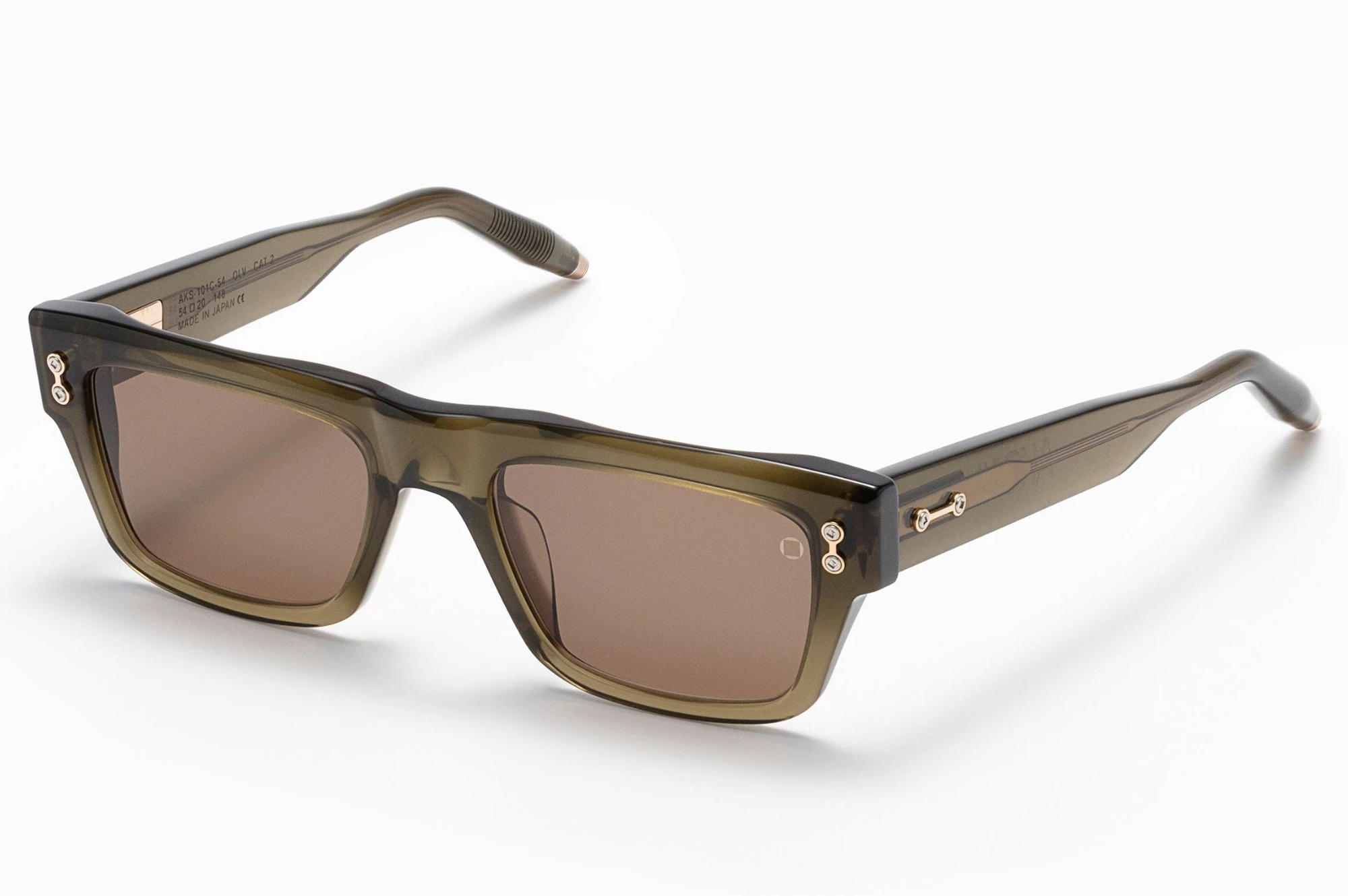 Occhiali da sole AKONI LEO Olive