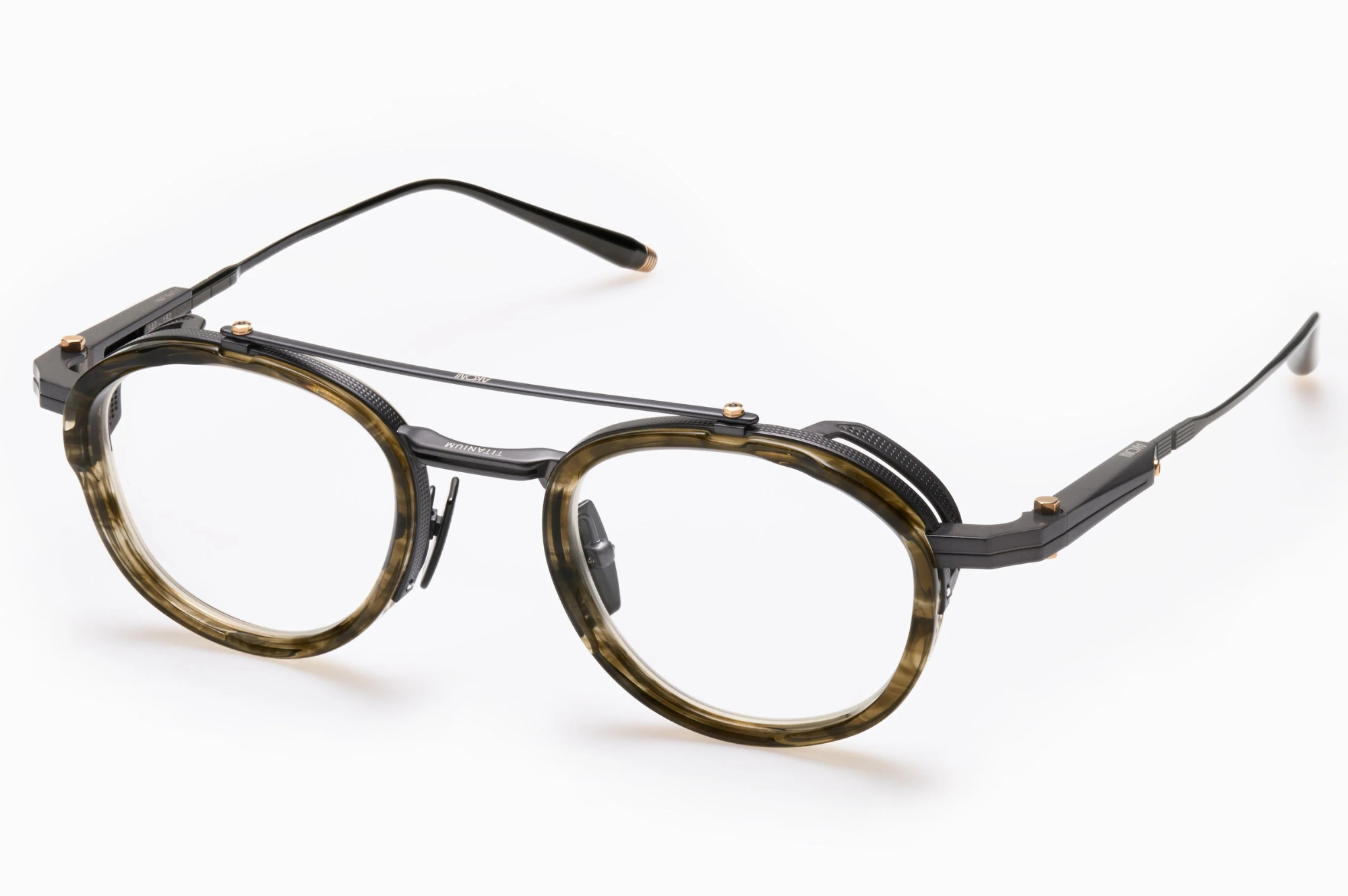 Occhiali da vista AKONI INFINITY RX Green Tortoise Swirl