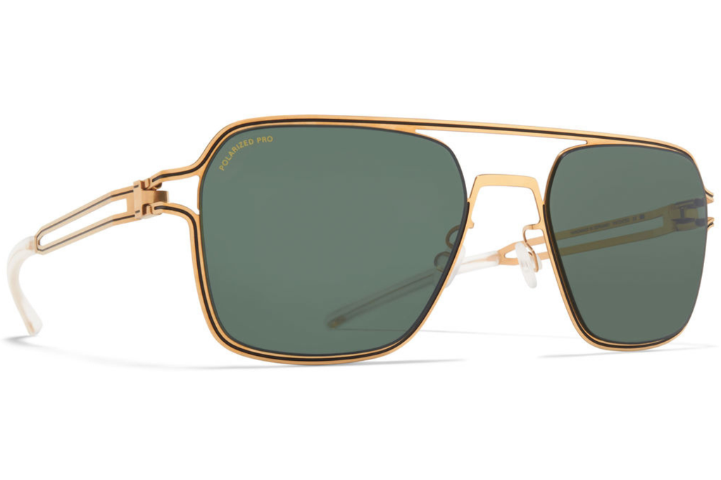 Occhiali da sole MYKITA RIKU Gold Black