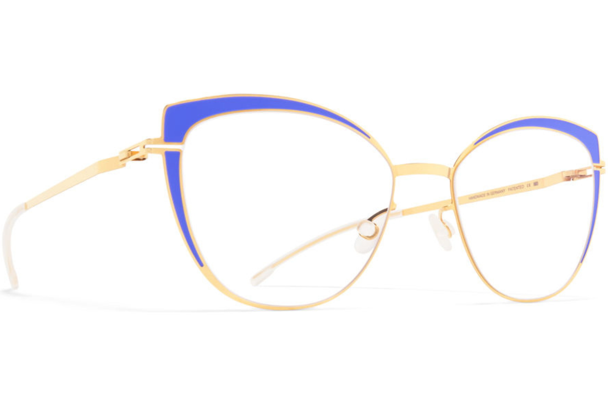 Occhiali da vista MYKITA KELSEY Glossy Gold Mellow Purple