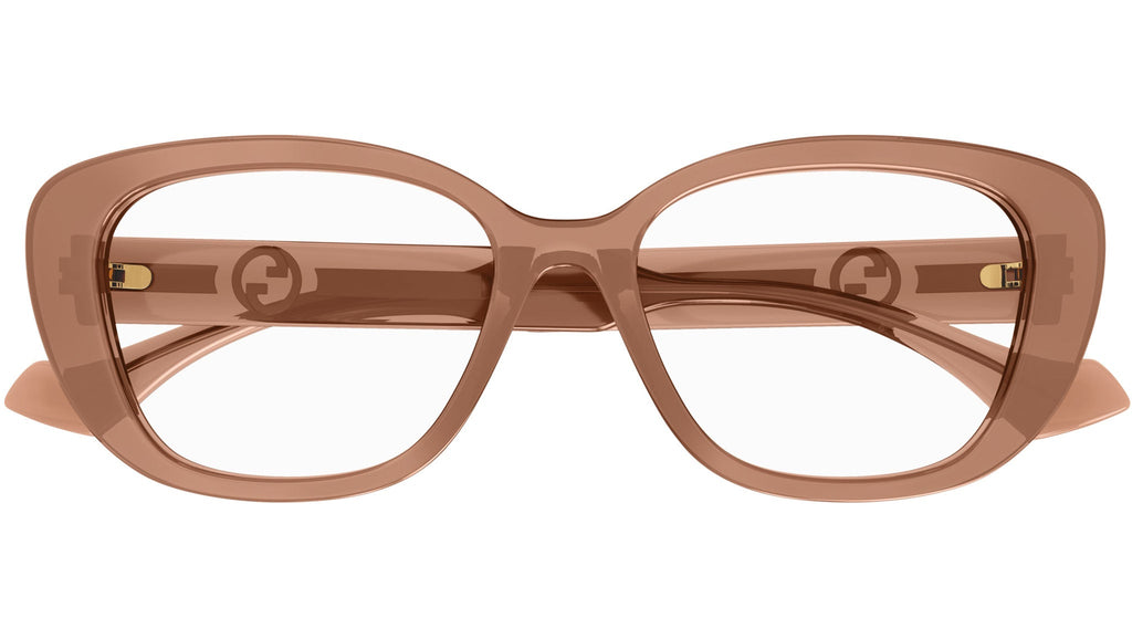 Occhiali da vista GUCCI GG1559OK Shiny transparent amber brown