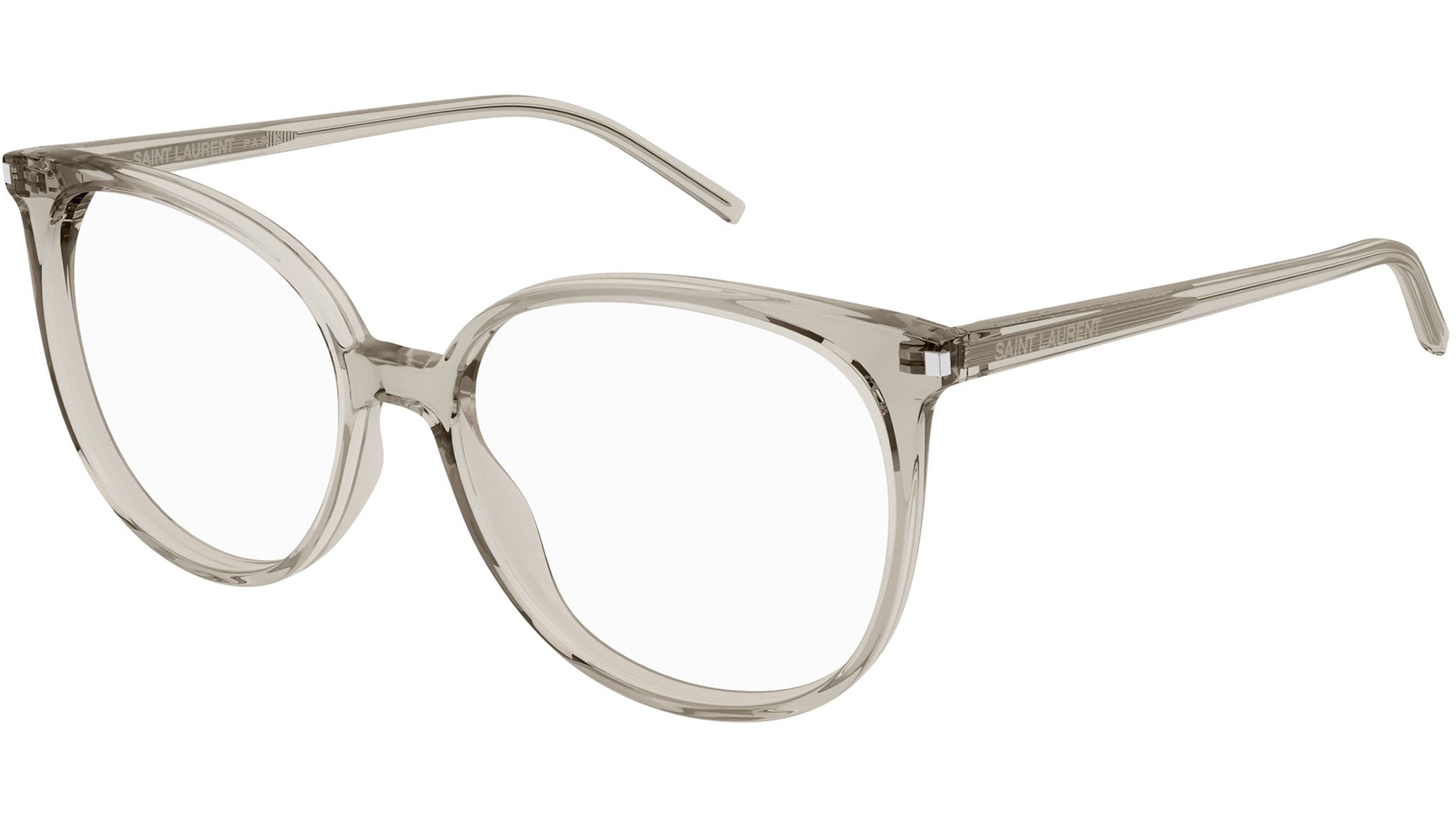 Occhiali da vista SAINT LAURENT SL39 Shiny transparent beige