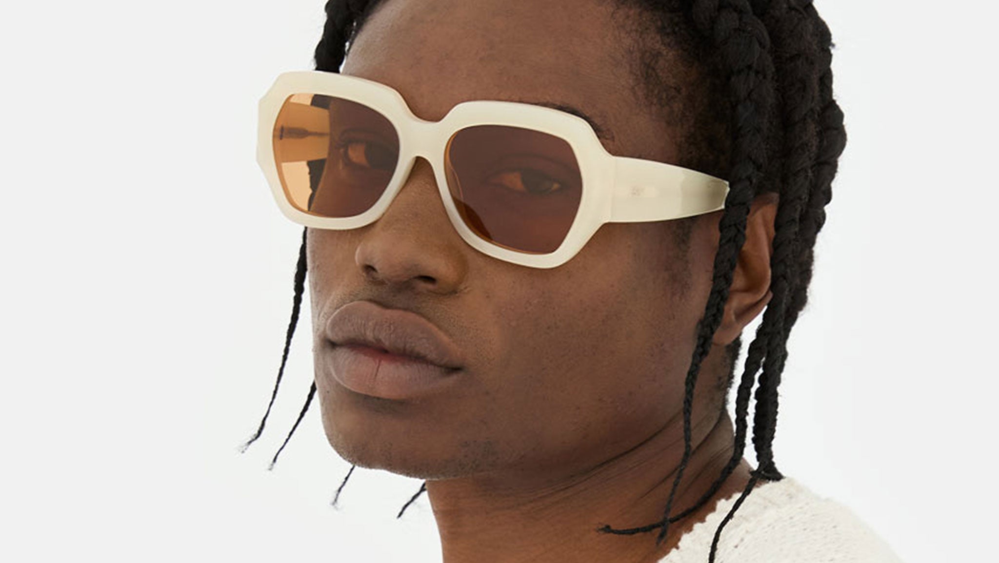 Occhiali da sole RETROSUPERFUTURE Nala Cream