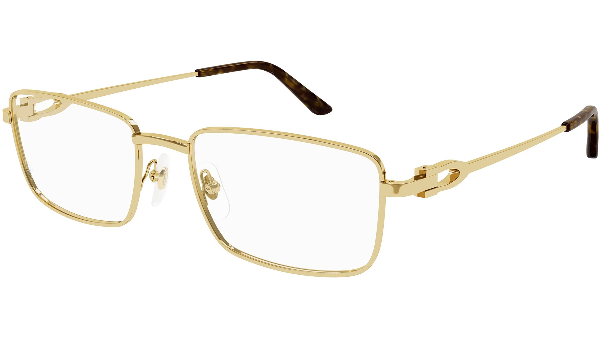 Occhiali CARTIER CT0369O Smooth golden finish