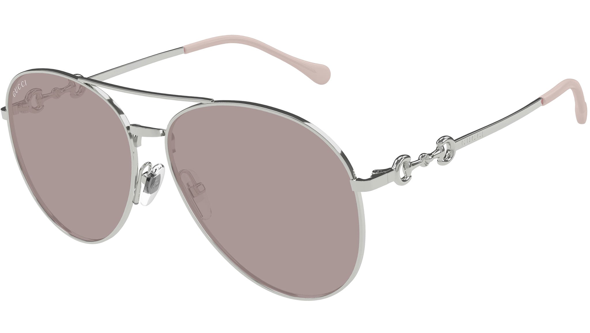 Occhiali da sole GUCCI GG1698S Shiny silver