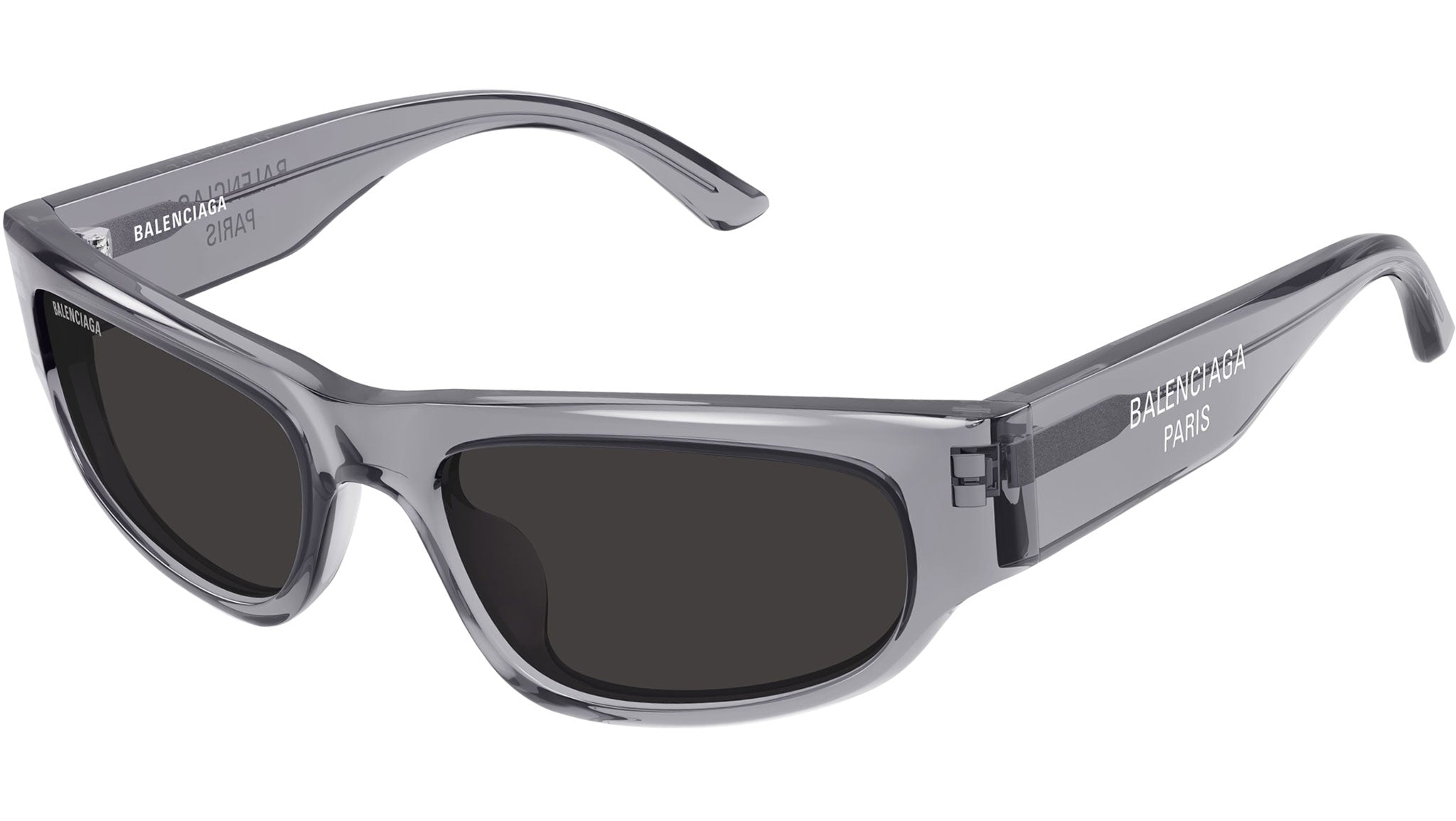 Occhiali da sole BALENCIAGA BB0388S Shiny transparent light grey