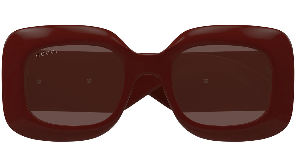 Occhiali da sole GUCCI GG1695S Shiny solid burgundy