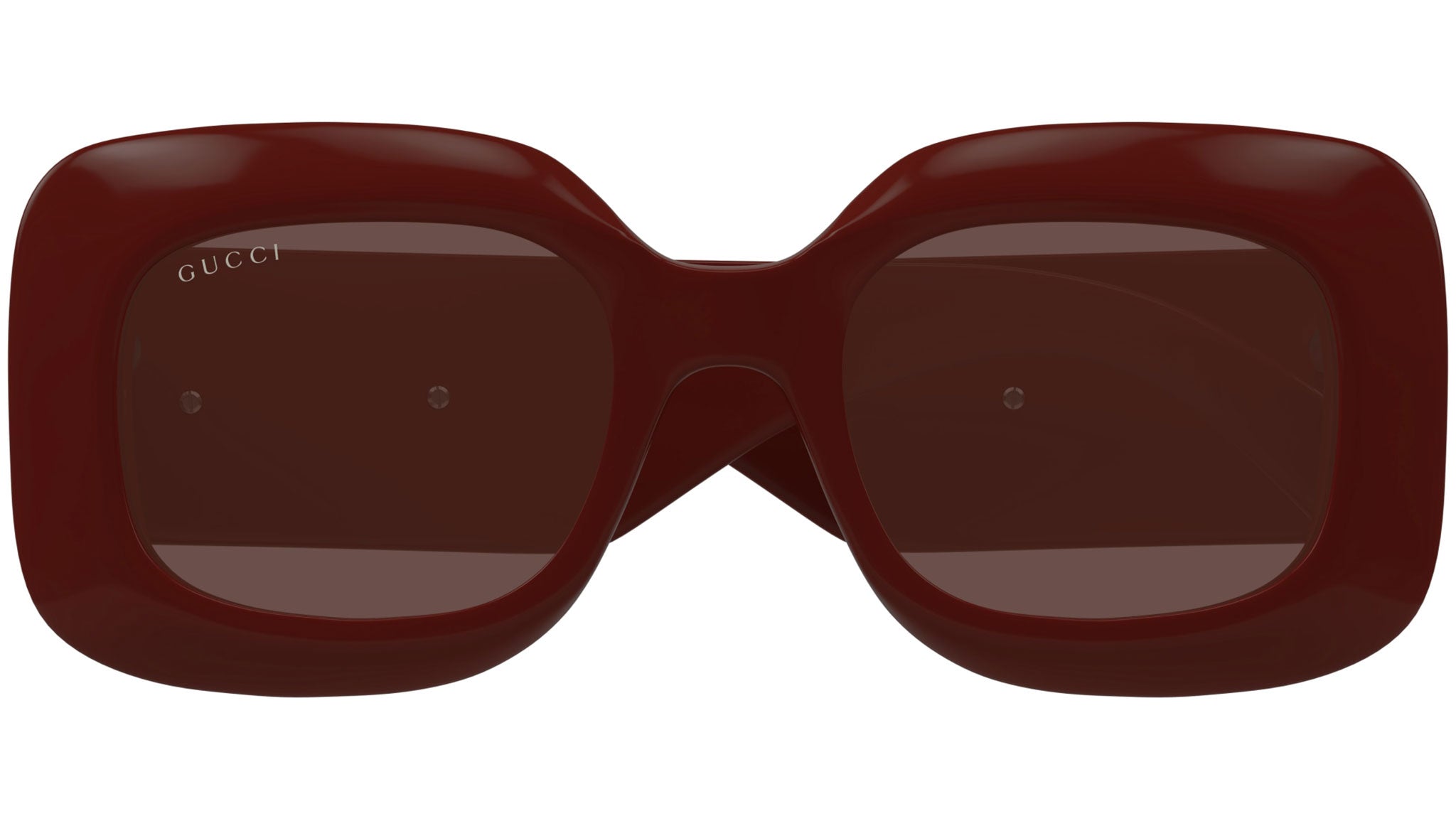 Occhiali da sole GUCCI GG1695S Shiny solid burgundy
