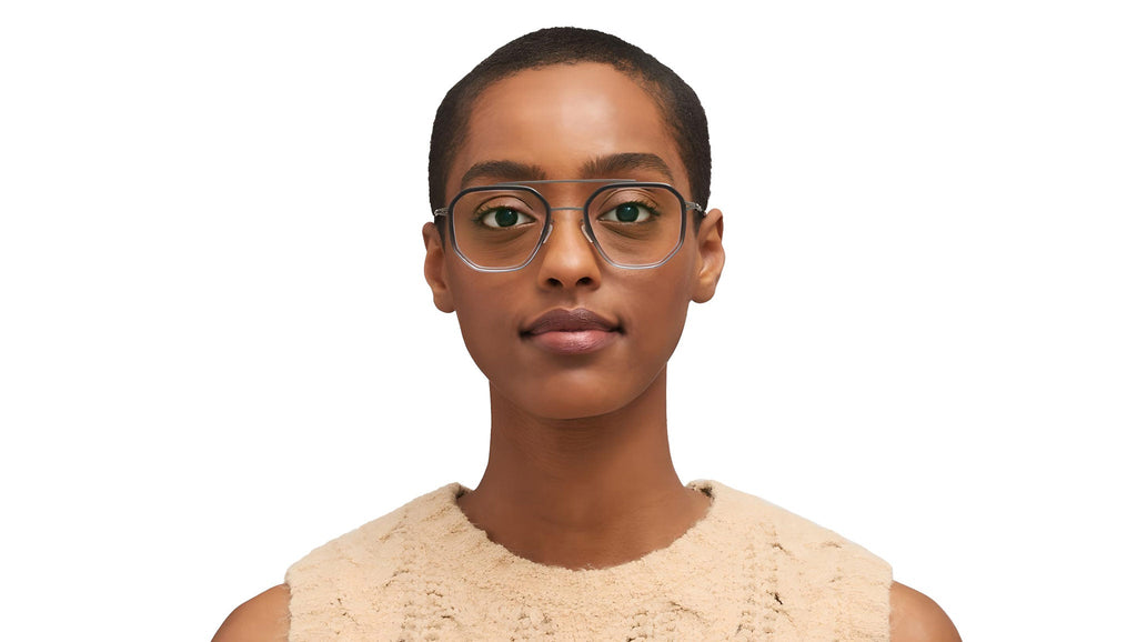 Occhiali da vista MYKITA SATU Shiny graphite grey