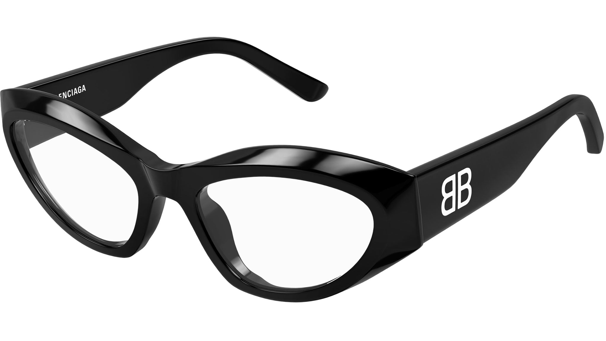Occhiali da vista BALENCIAGA BB0400O Shiny solid black